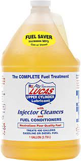 Button to purchase Lucas Oil Fuel Treatment